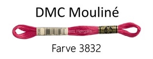 DMC Mouline Amagergarn farve 3832